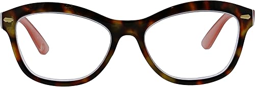 Peepers by PeeperSpecs - Gafas de lectura con luz azul para mujer, sin correcciĂłn, ojo de gato suave Peepers by PeeperSpecs - Gafas de lectura con luz azul para mujer, sin correcciĂłn, ojo de gato suave