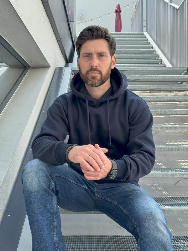 Image of Circle Clothing Men's Fleece Hoodie - Ultra Soft and Comfortable Hoodie - Heavy Weight Pullover Hoodies with Kangaroo Pocket