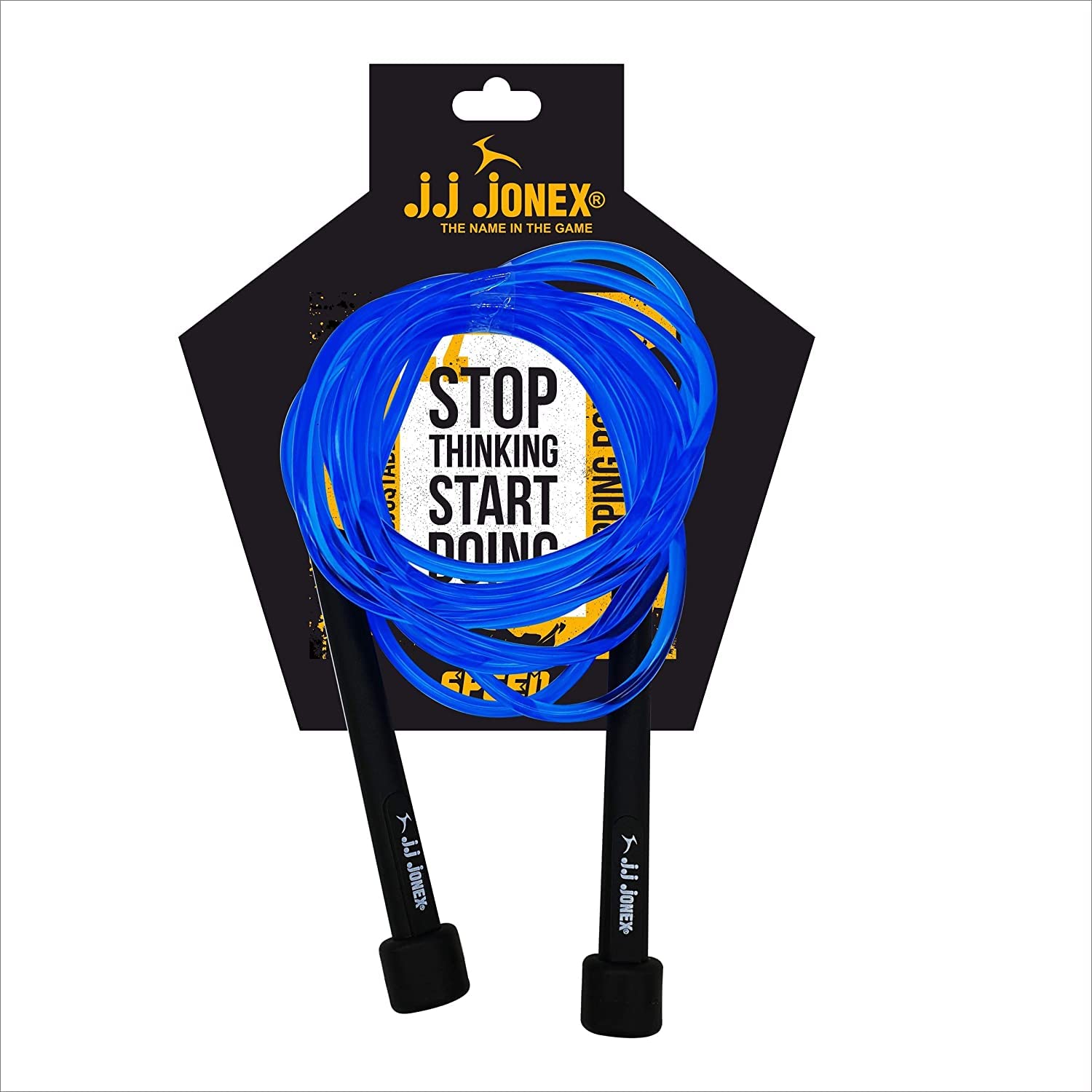 JJ Jonex Speed Adjustable Skipping Rope Gym,Home and Fat Burner Fitness Workout (MYC) (BLUE) (B09SD8KP6X) Amazon Price History, Amazon Price Tracker