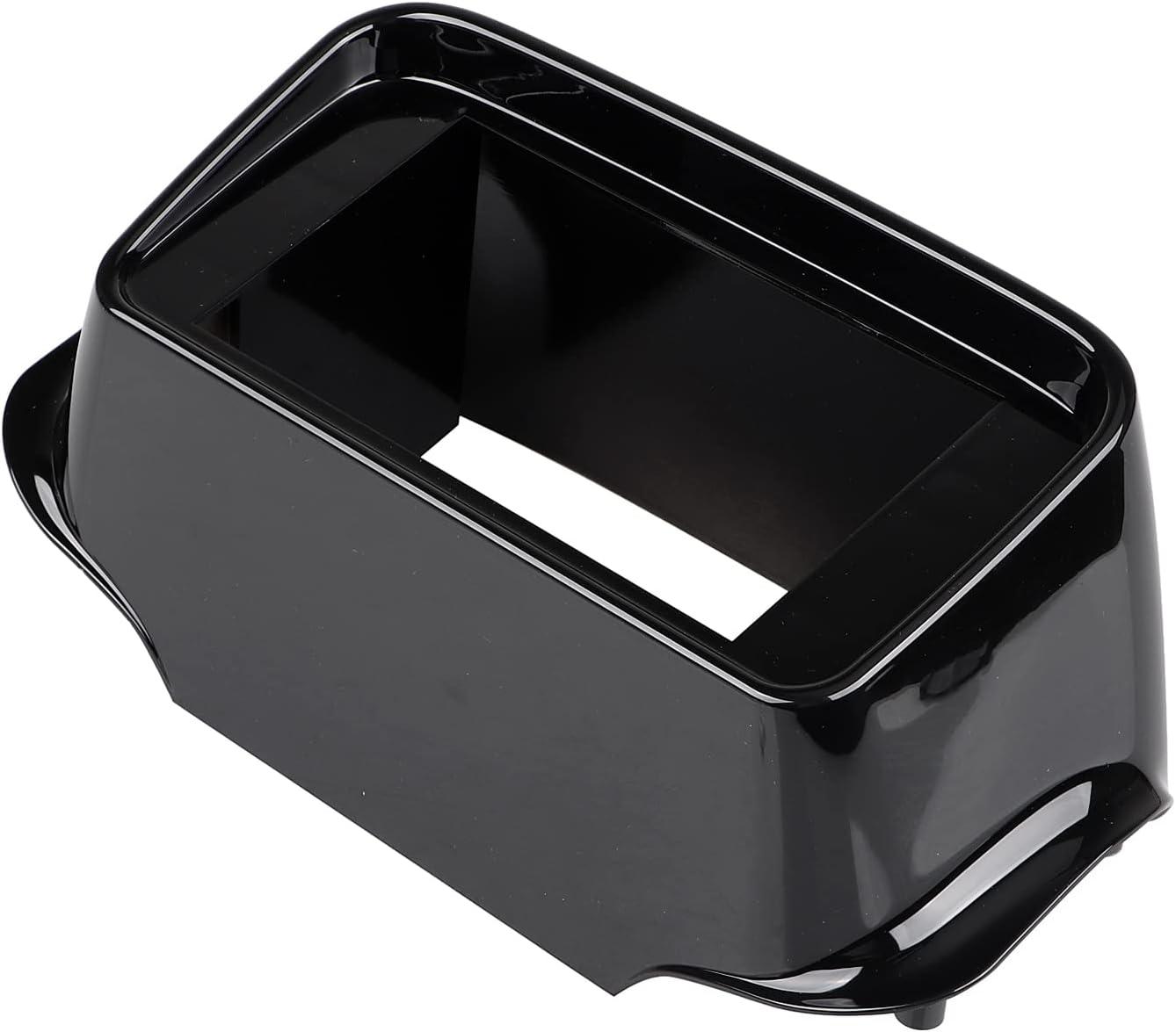 Black Radio Stereo Double DIN Adapter Fit For Harley Road Glide Ultra FLTRU/Custom FLTRX/CVO Ultra FLTRUSE/FLTR/EFI FLTRI/Anniversary FLTR 1998-2013