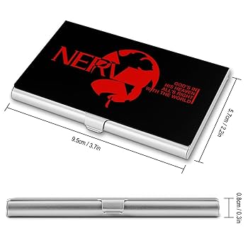 Amazon.co.jp: 名刺ケース 新世紀エヴァンゲリオン ネルフ