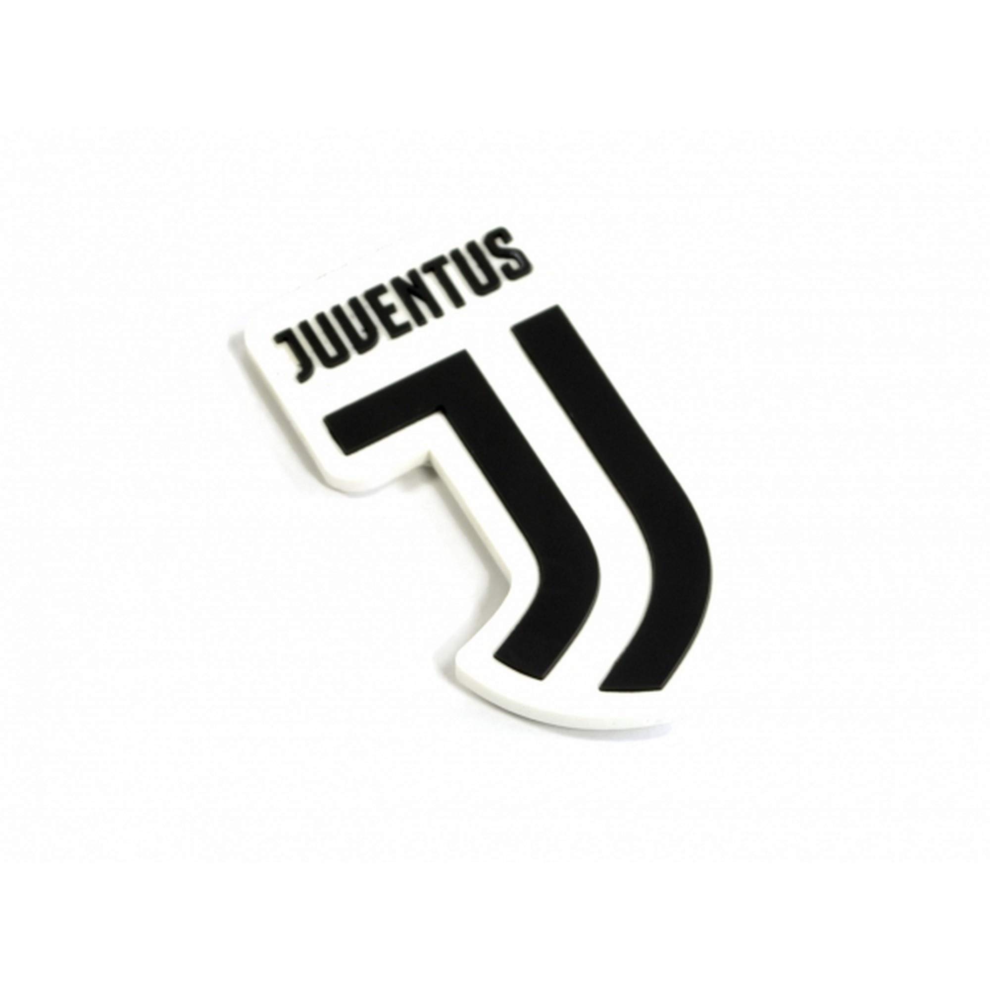 Juventus FC Crest Fridge Magnet (One Size) (White/Black)