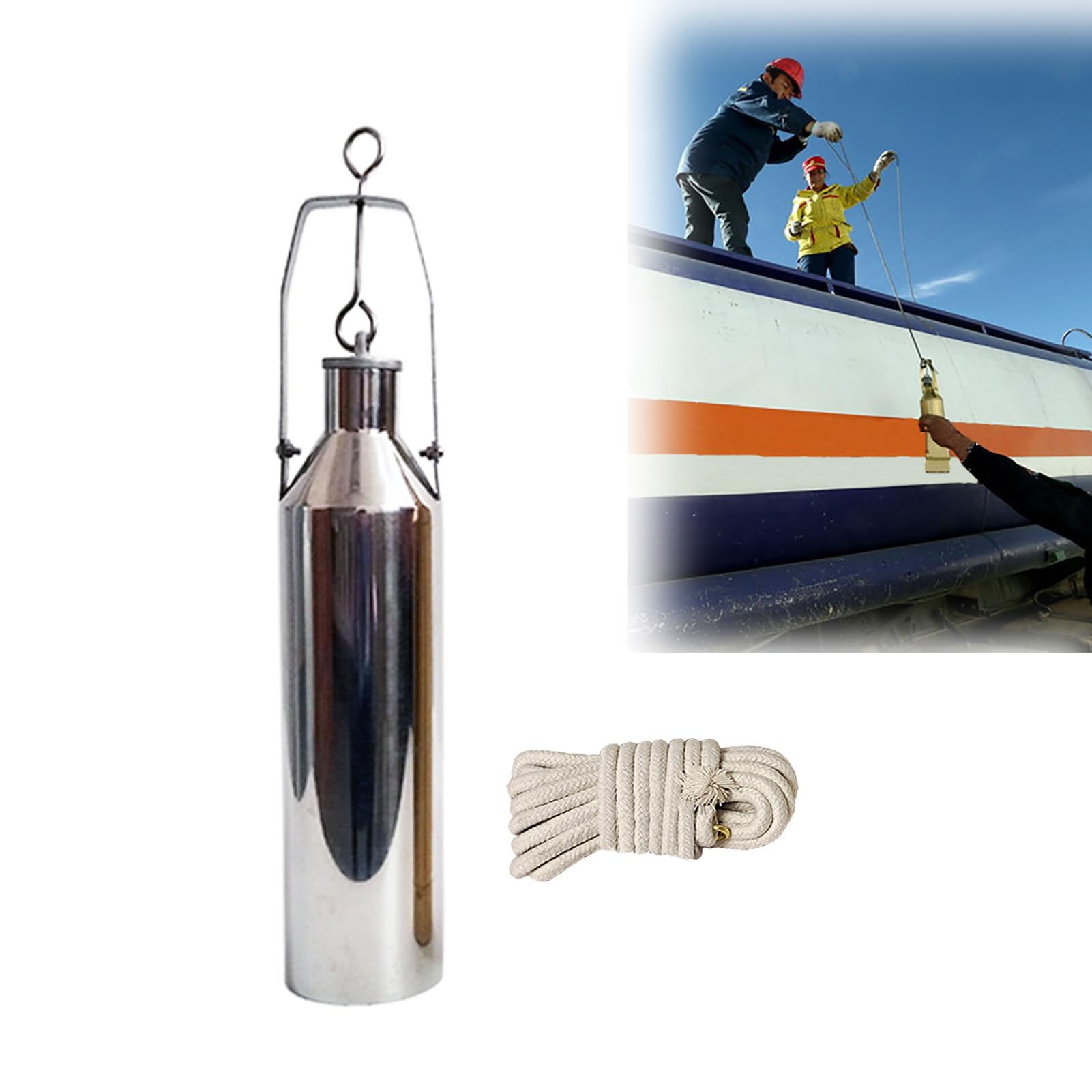 Kit de prélèvement d'échantillons d'huile anti-pollution pour prélever en cuve profonde