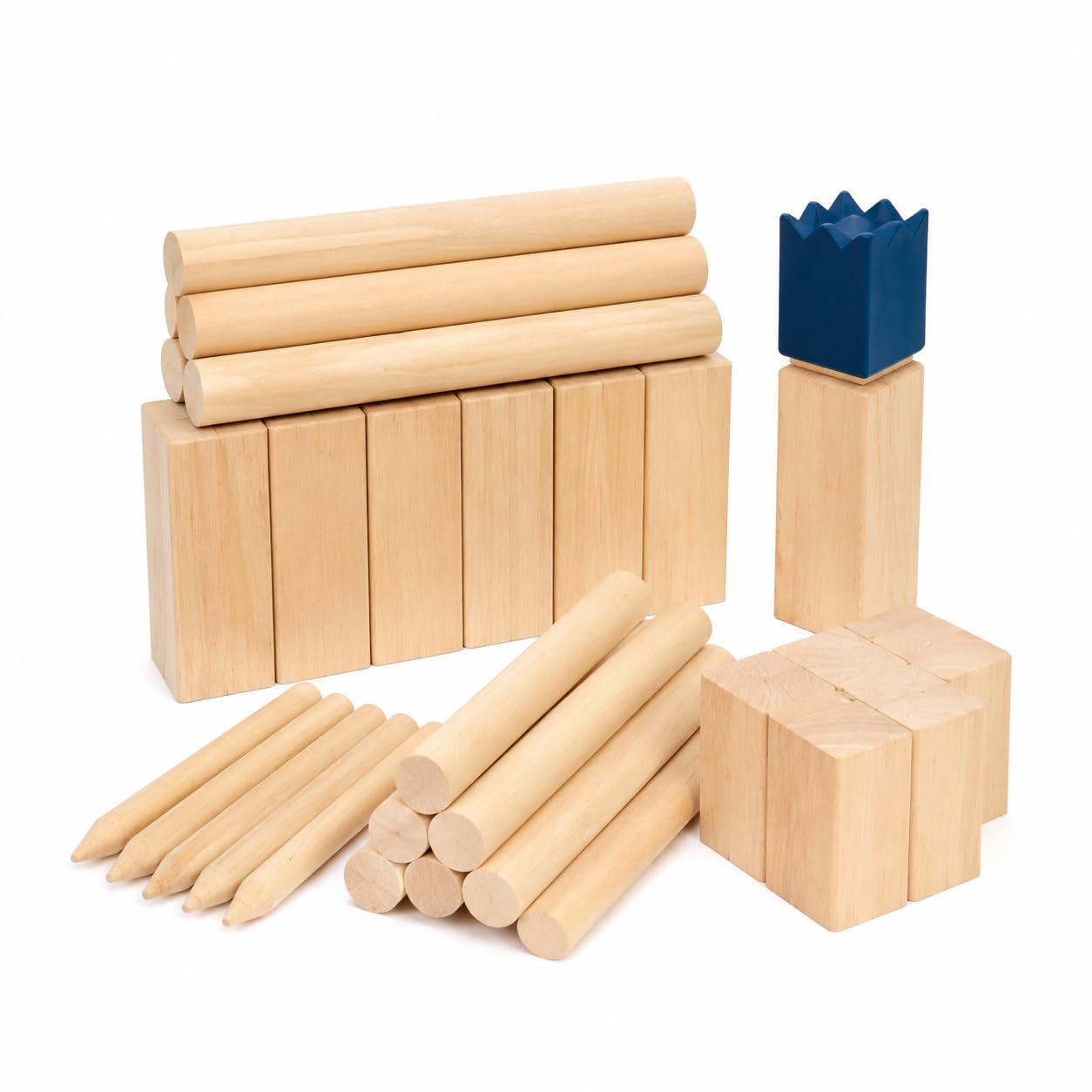Wurfspiel Outdoor Holzspiel Wurfsatz Geschicklichkeitsspiel Freizeitspiel mit Komplettem Set für King Toss Und Stundenlangen Stärkt Zusammenarbeit Und, Style to 1