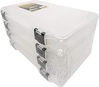 Vista 3 de Plano ProLatch 3700 StowAway - Paquete de 4 cajas de aparejos y Plano Worm Stowaway 3700