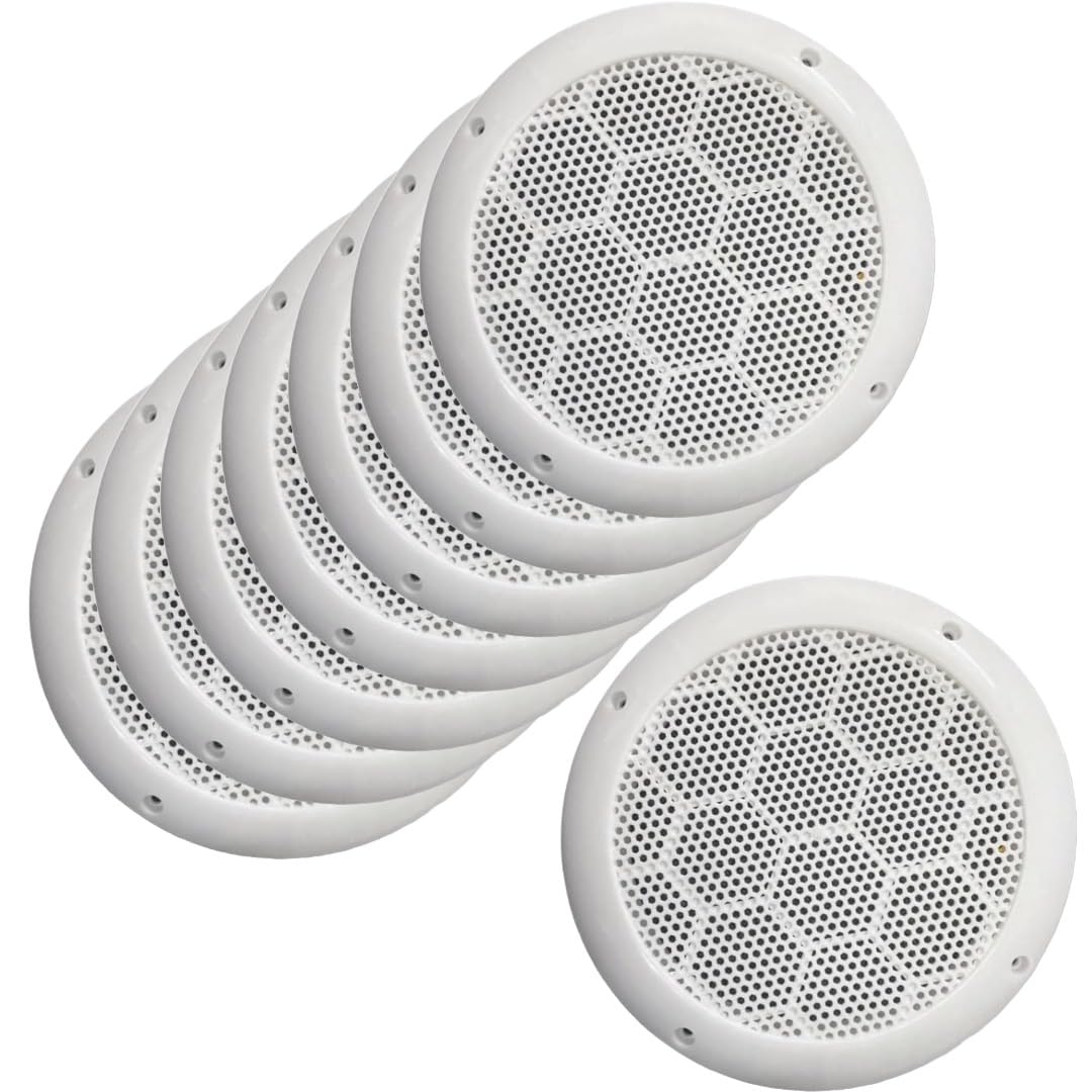 MEI 6 inch(15.2 cm) Wall Exhaust Fan Chimney Vent Pipe Cover and Mosquito Net Dust Controller with The Provision for Screws,White (8) (B09TWCT2X9) Amazon Price History, Amazon Price Tracker