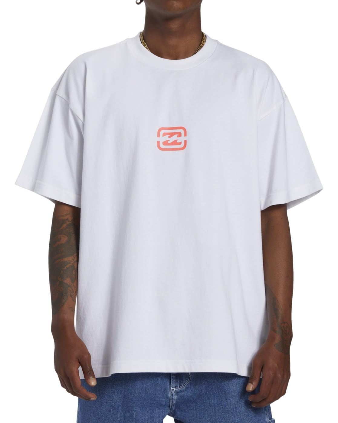 BILLABONG Bracket Wave - T-Shirt for Men - T-Shirt - Men - White
