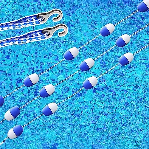 Ligne de séparation flottante réglable pour balisage de piscine