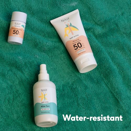 Miniatura 4 de Naïf - Protector Solar Mineral - Para Bebés Y Niños - Fps 50-0 Perfume - Crema Sin Octocrileno - Protección Uva Y Uvb - Resistente Al Agua - Dermatológicamente Probado - Sin Microplásticos - 30 Ml