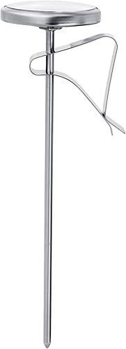 Miniatura 4 de Escali AH3 NSF Certificado Comercial de lectura instantánea Termómetro de esfera grande con clip, color plateado