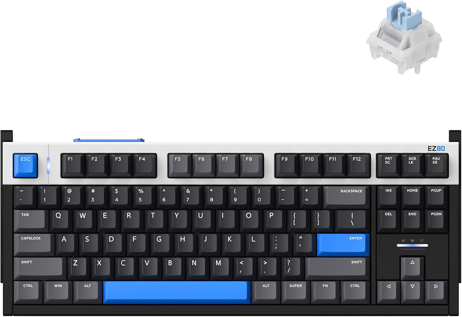 IQUNIX EZ80 Magnetic Switch Hall Effect Gaming Keyboard User Manual