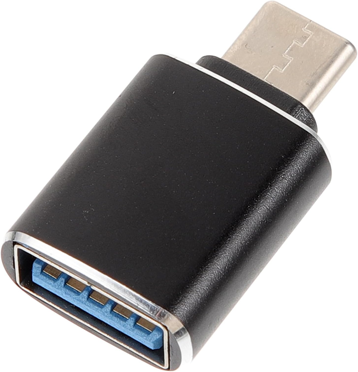 Alipis USB-CオスUSB3メスへの変換アダプター 黒 金属製 高耐久設計 and 対応 モバイル電話互換 ノートパソコンやタブレット用コンピュータ用アダプター