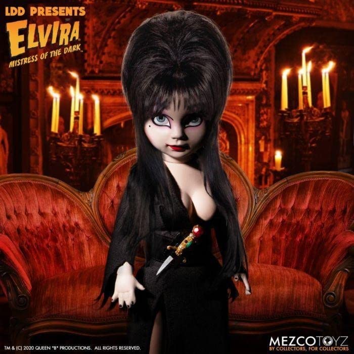 Amazon.com: Mezco - Elvira - LDD Presents - Elvira: Mistress of The Dark :  Toys & Games