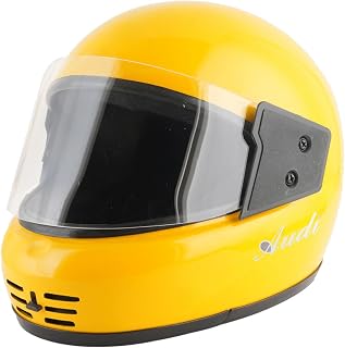 Sage Square Audi Full Face Helmet | ISI Certified | Clear Visor | High Standard Safety | Designed for Extra Comfort & Style