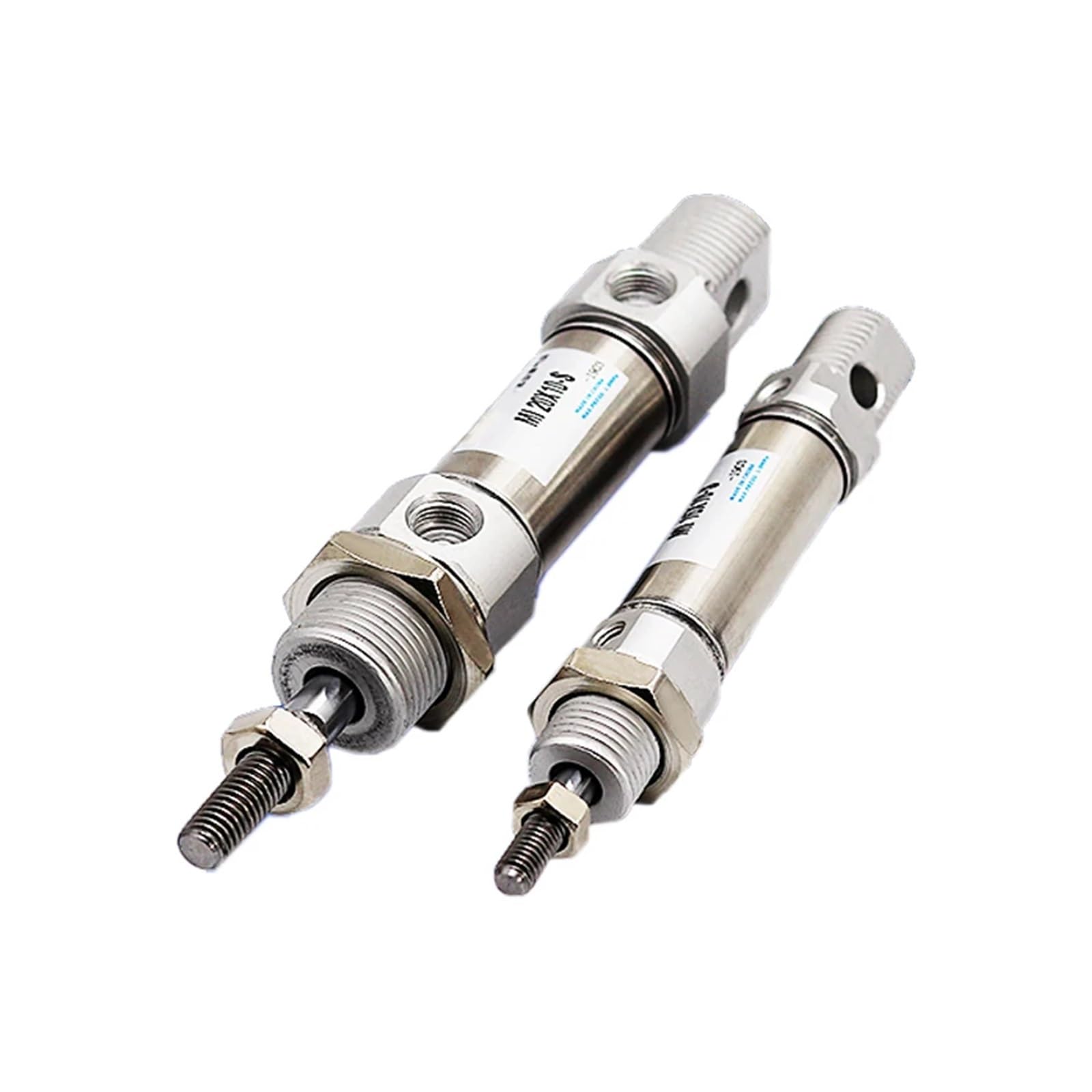 Edelstahl magnetischer leiser Doppelwirk Klein Pneumatikzylinder | MI-Serie, 1,0 MPa Maximaldruck, Mehrhubbereich, kompaktes Positionierungszylinderteil(Storke 150,Bore 25)