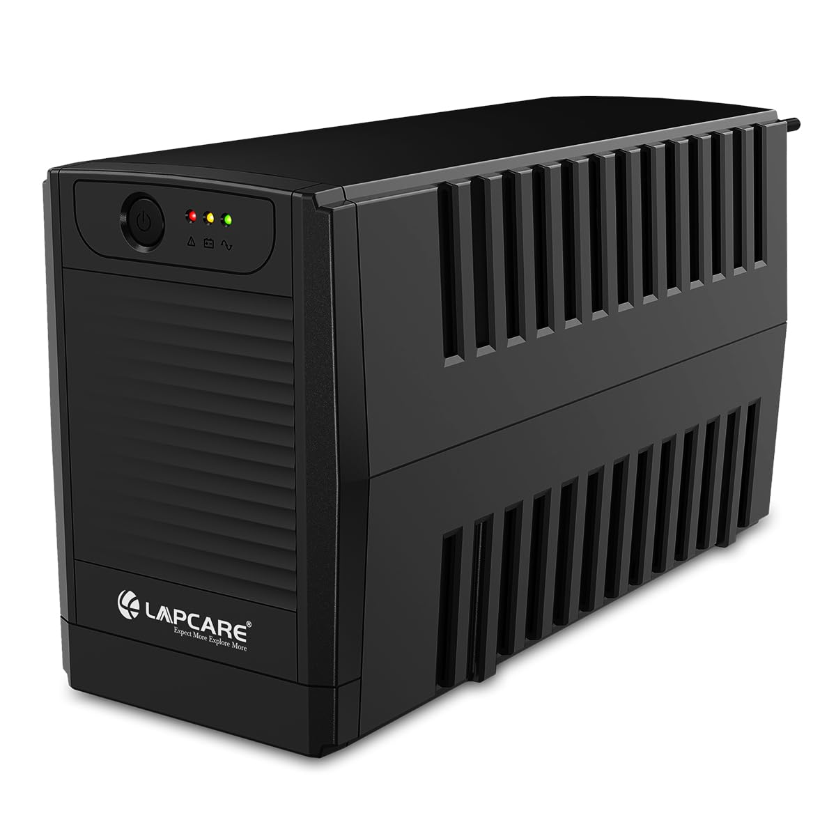 Lapcare 1KVA - 1200VA /600W, 230V, UPS System, an Ideal Power Backup & Protection for Home Office, Desktop PC & Home Electronics