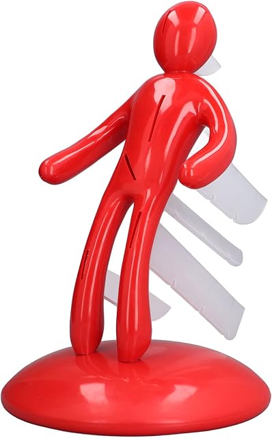 Humanoid Knife Block Holder, Multifunction Novelty Knife Holder Funny Kitchen Knife Holder, Innovative Design, for 5 Kinds of Knives