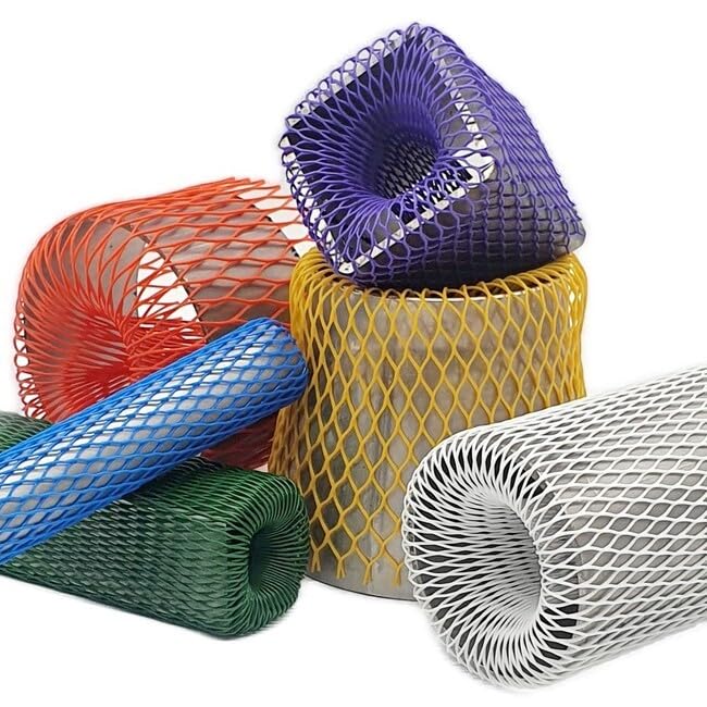 Rete Imballaggio Rete Protettiva Per Imballaggio HaGa - 5m, Diametro 22-36cm, Trasparente - Riutilizzabile Per Protezione Oggetti Rete Tubolare Per Ingrosso - Foto 13