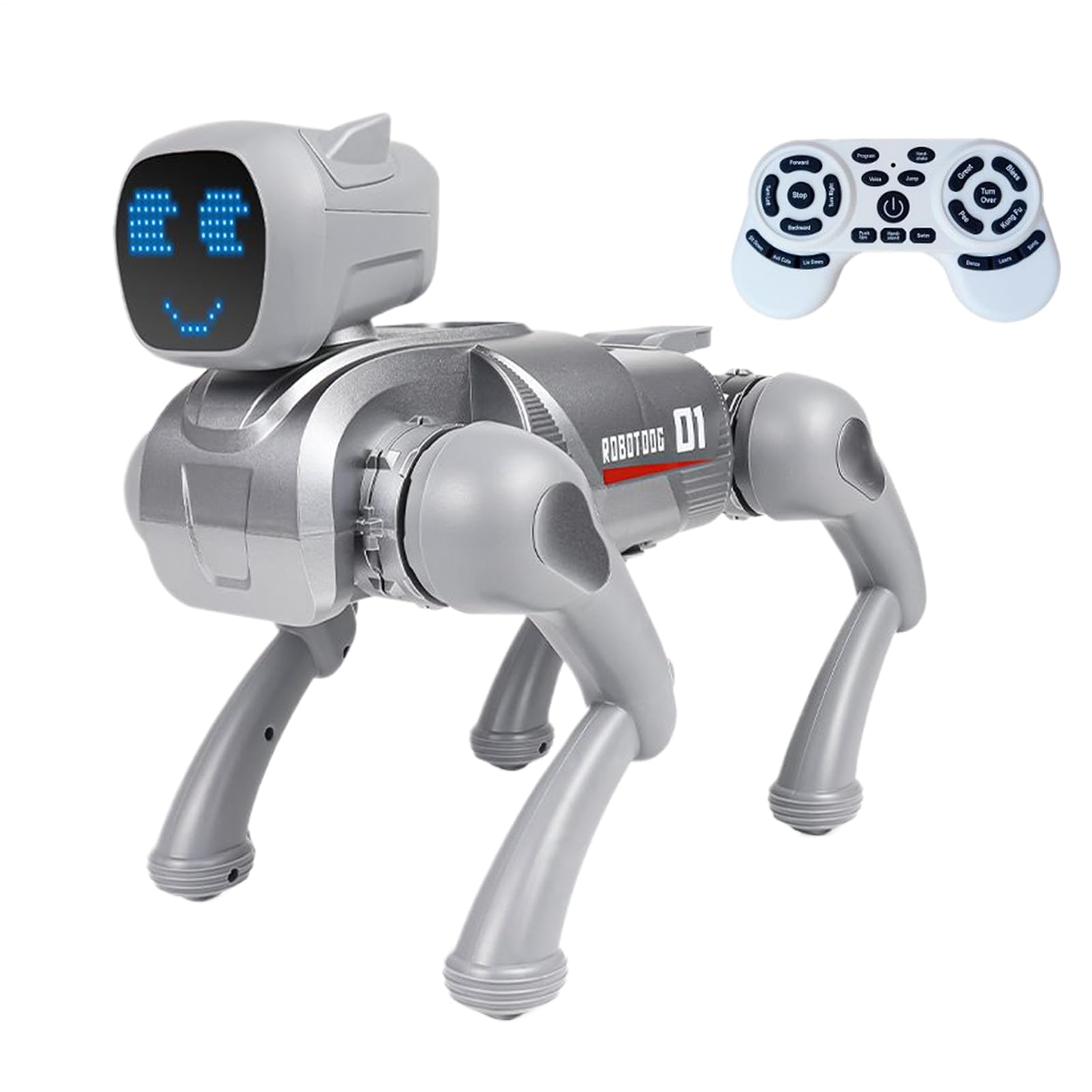 Perros Robot Para Niños Figuras Juguetes Educativas Realistas Con Voz