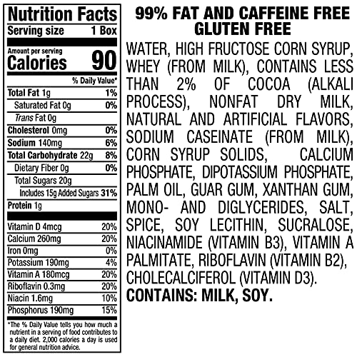 Yoo-Hoo Chocolate Drink, 6.5 Fluid Ounce Box, 3 Count, 6.5 Fl Oz(Pack of 8)