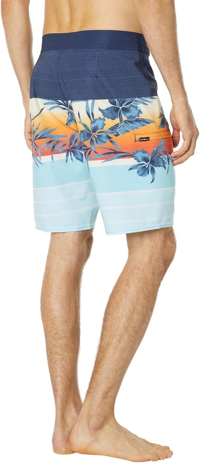 O'NEILL Men's Hyperfreak Heat 20" Swim Trunks - Quick-Dry, Stretch, and Comfortable Fit