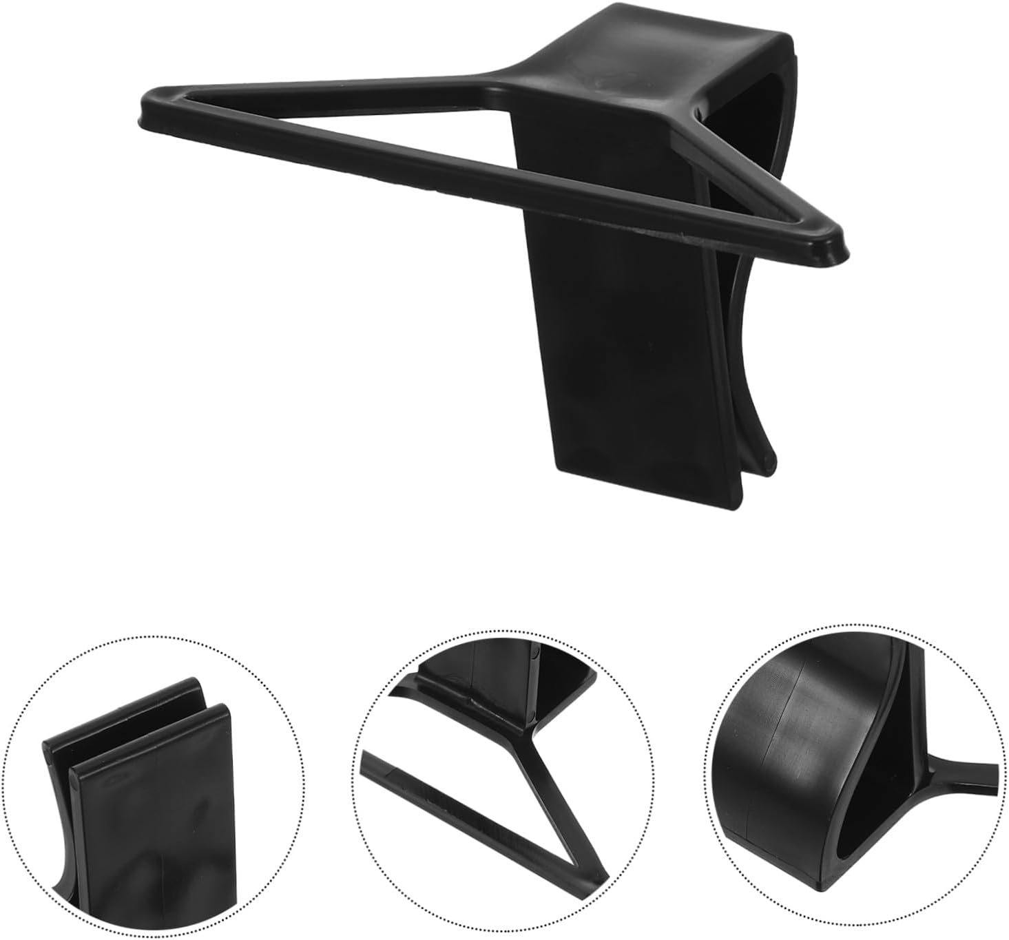 4pcs Paint Saving Brush Holder Clip Anti-drip Paint Buckets Edge Scraper, Abs Material for Efficient Cleaning and Safe Use, for Interior Painting and House Renovation