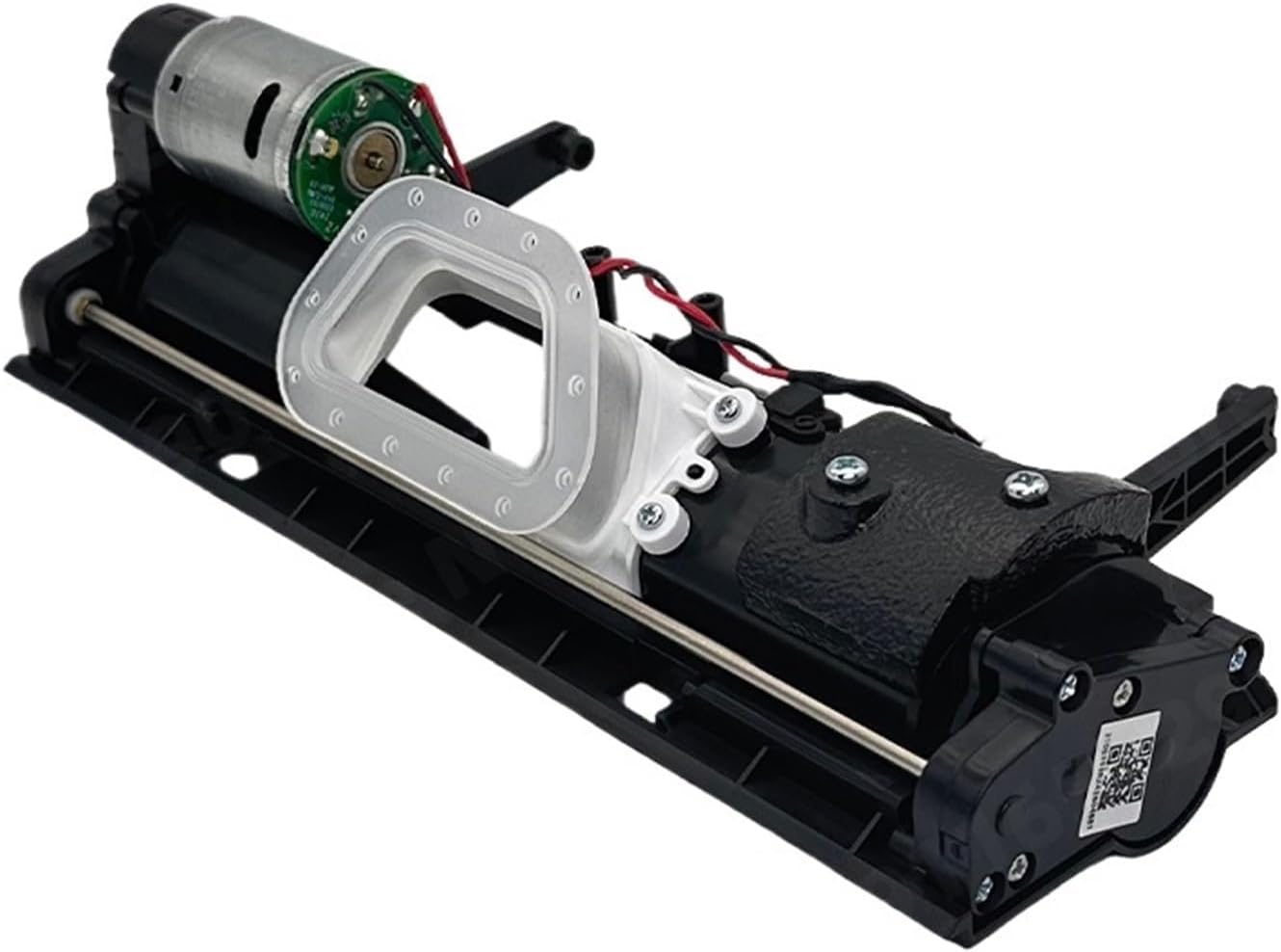 Main Brush Motor With Housing Assembly Spare Parts ，Compatible For Roborock， Qrevo Curv P20 Pro Robot Vacuum Cleaner Accessories(White)