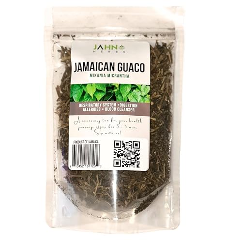 Jamaican Guaco Mikania (Wildcrafted, secado al aire, hierba alcalina)