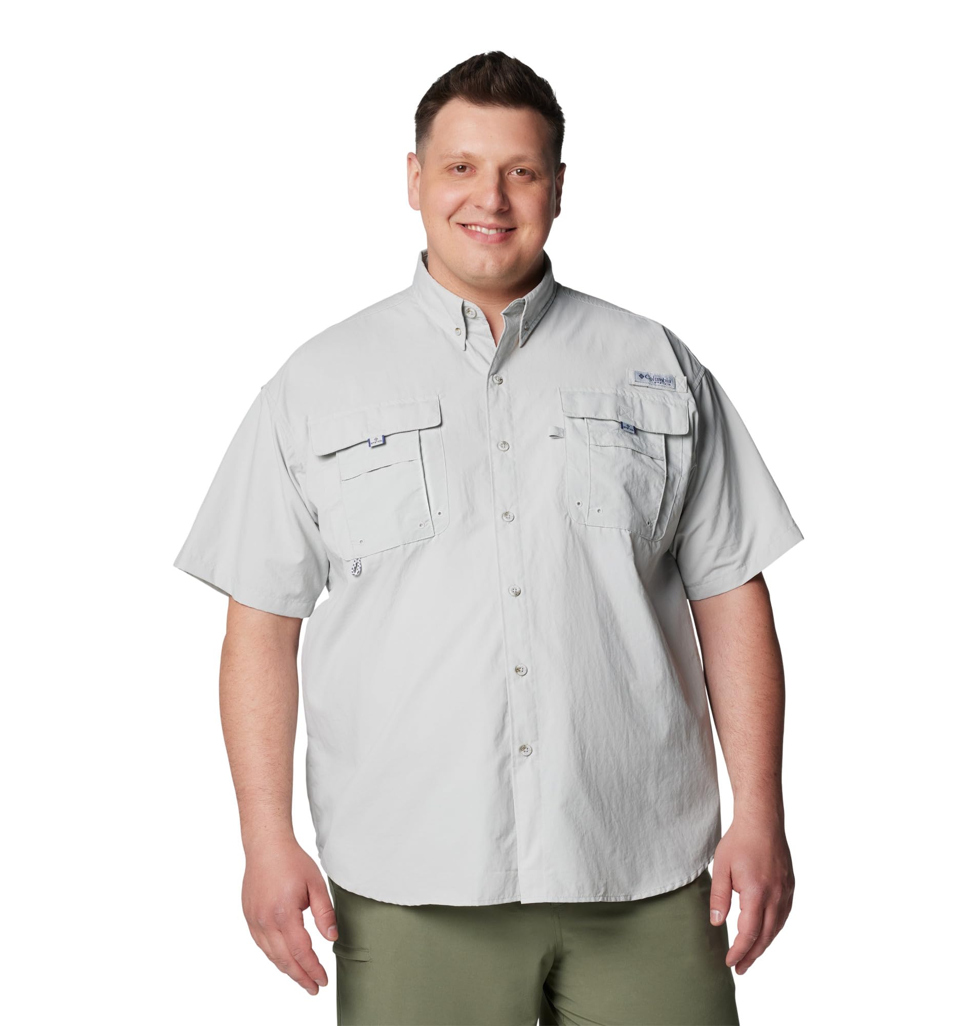 

                                                    Columbia Mens PFG Bahama II Short Sleeve Fishing S