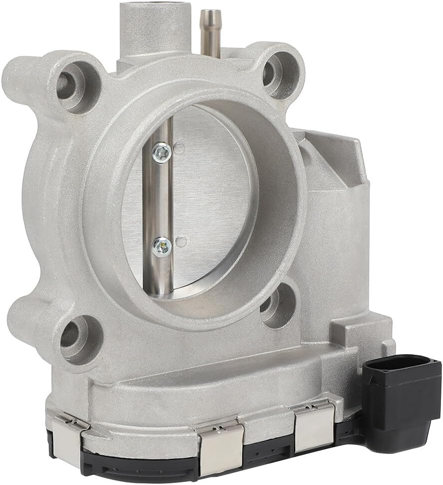 CCIYU Throttle Body Assembly, angled view showing throttle plate