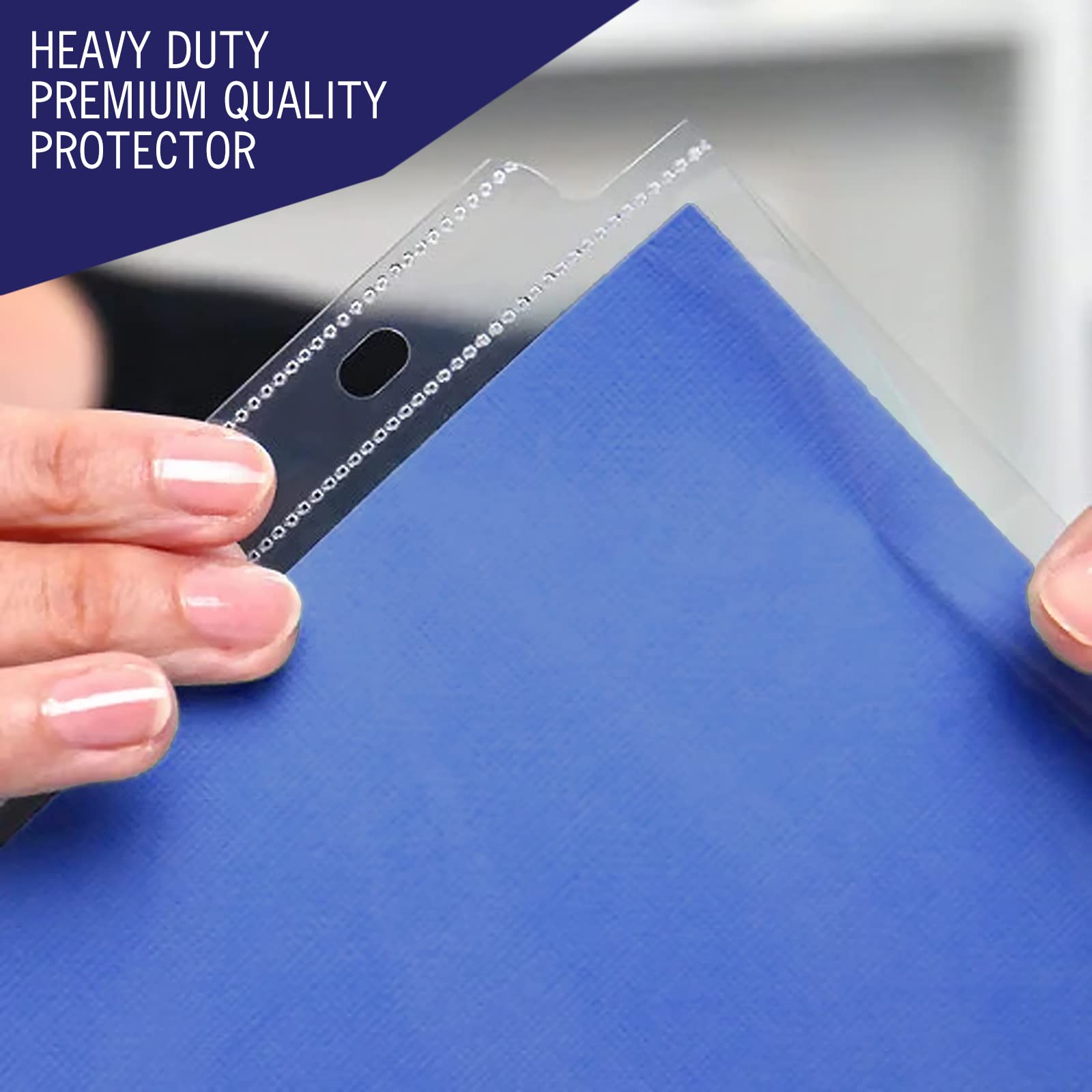 VST Heavy Duty Sheet Protectors – 3 Mil Crystal Clear, 100 Pack