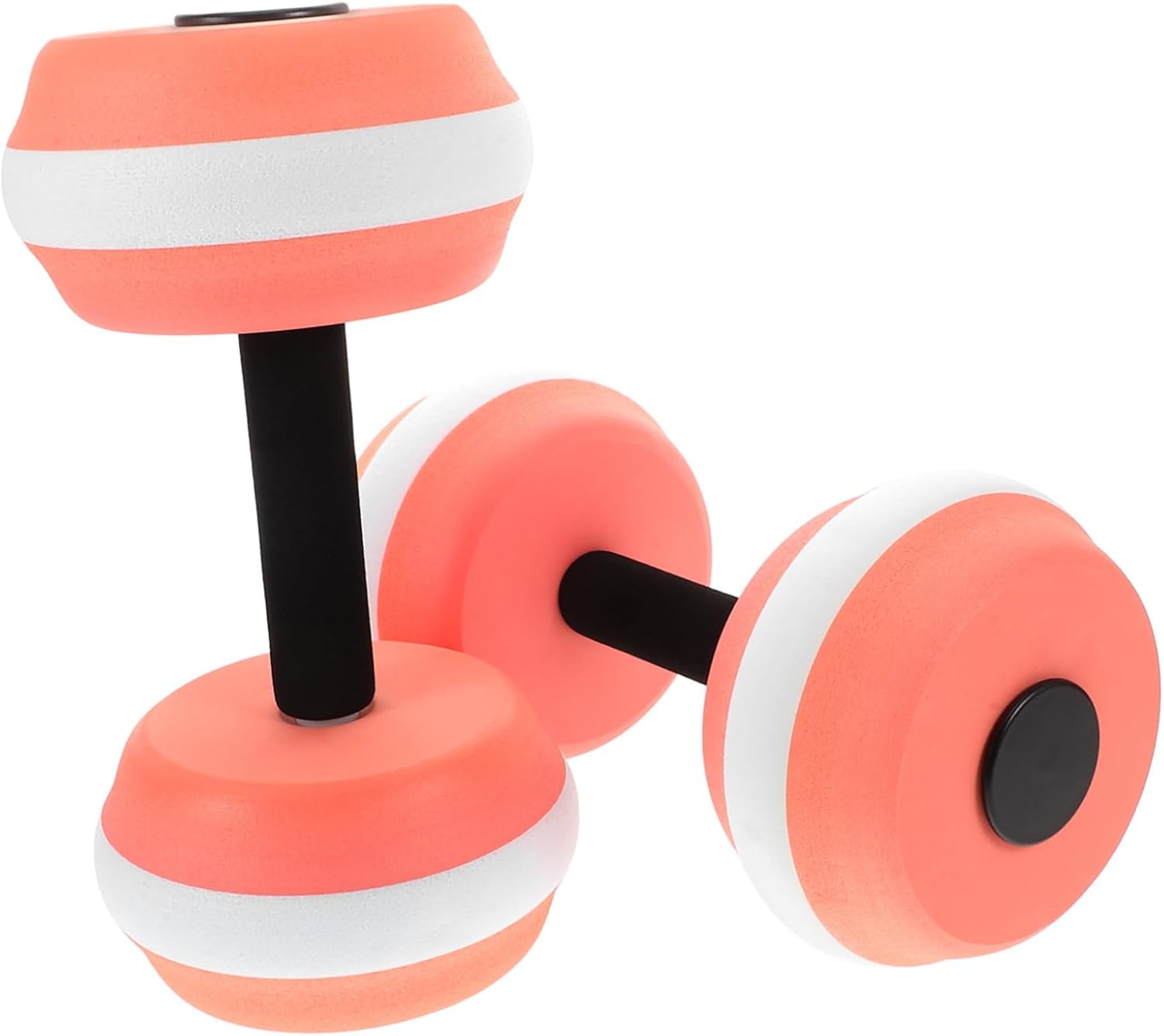1Pair Floating Water Dumbbells Swim Barbell for Pool Exercise for Yoga Aerobics Versatile Water Fitness Equipment