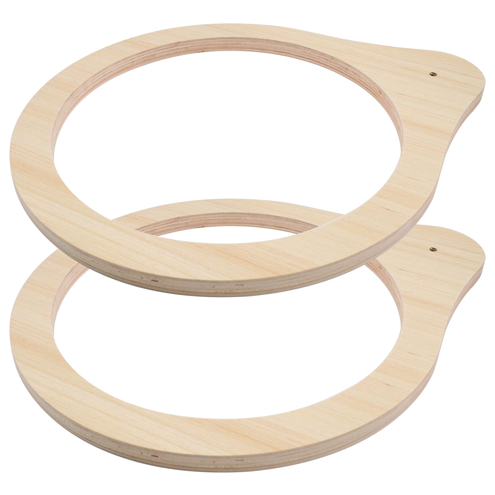 Photo 1 of 2pcs Wooden Space Clear Capsule Holder Solid Wood Replaceable Wooden Frame Cat Climbing Frame Accessories for Catching Post Cat Shelves Cat Tree Cat Bed Small Pets Bed Cat Furniture 11.8inch Capsule Holder, 2pcs