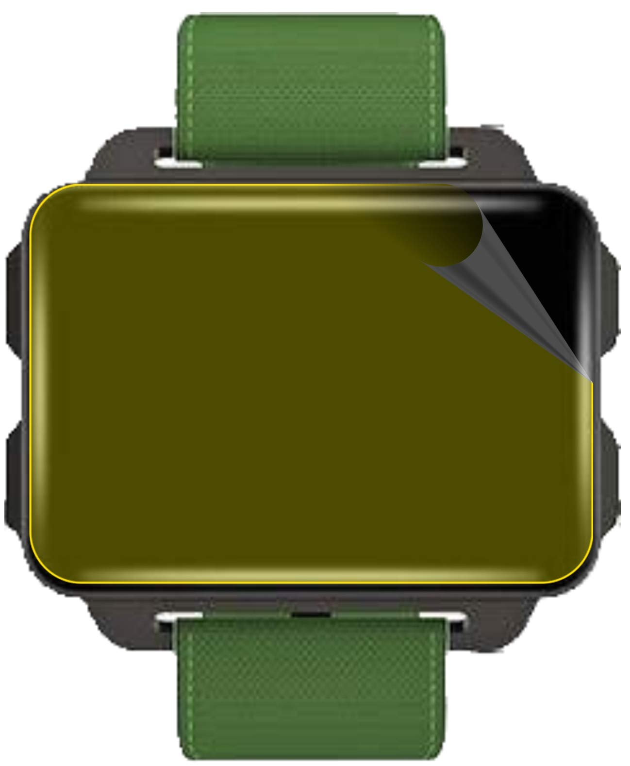 5x Pellicola Protettiva per LEMFO LEM4 Smartwatch Protezione Schermo Claro