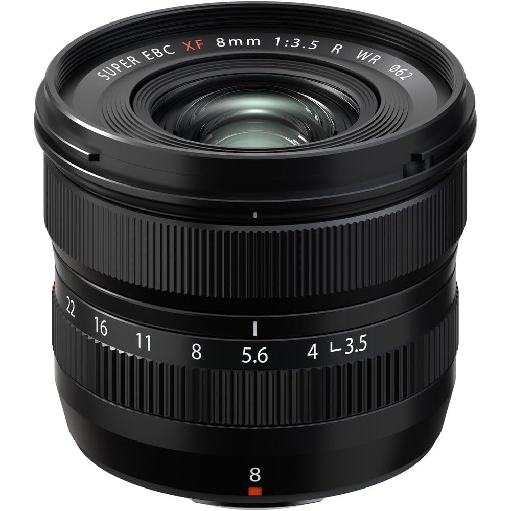 Amazon.com : Fujifilm Fujinon XF 8mm f/3.5 R WR Lens Bundle with