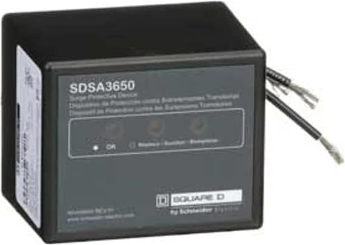 SCHNEIDER ELECTRIC SDSA3650 Load Center 3Ph Secondary Surge Arrestor Spd T1 Sdsa 40KA 600V Max 3P4W