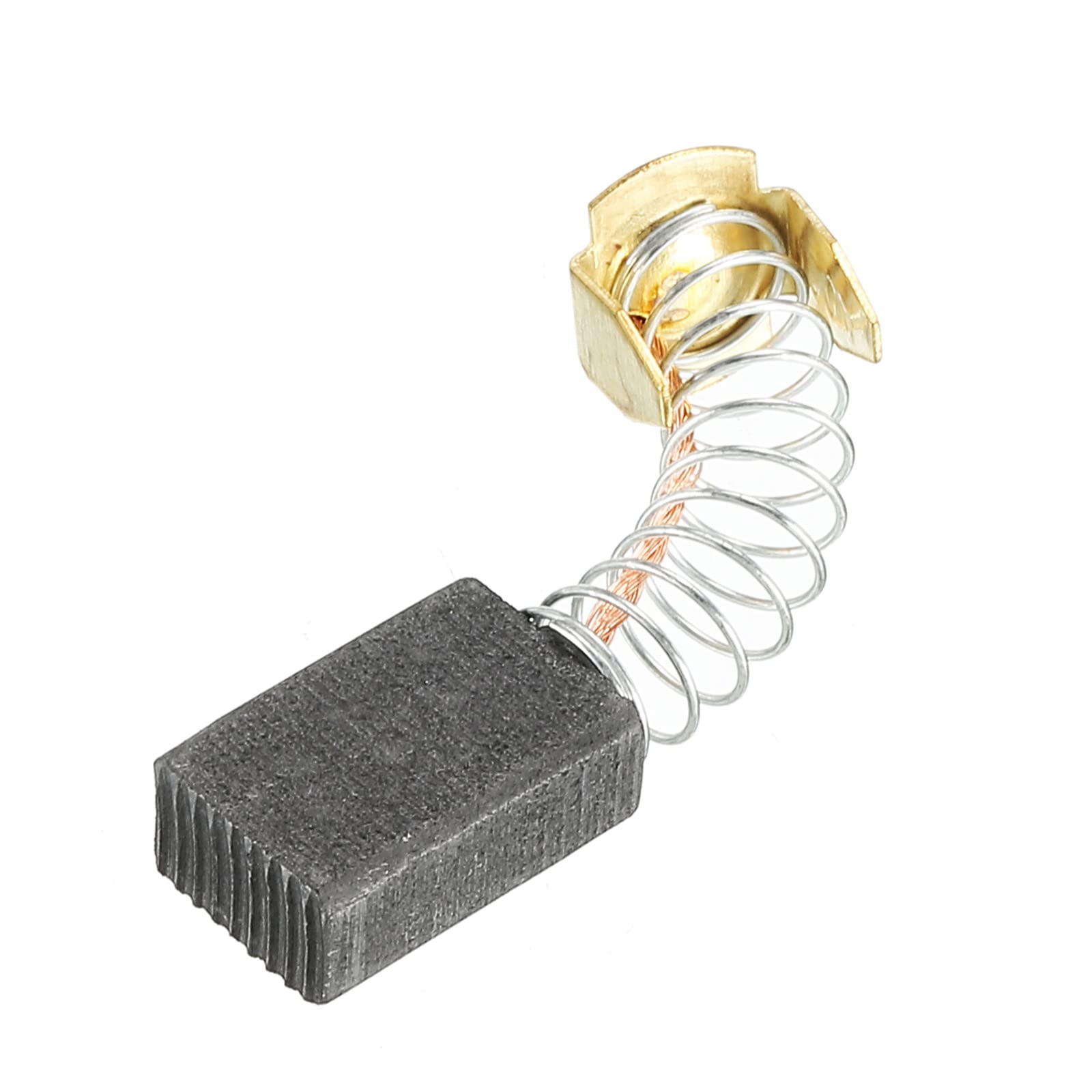 PATIKIL Carbonio Spazzole Spazzola Carbone Ricambio 15x10x6mm per Motori Elettrici Potenza Strumento Angolo Smerigliatrice Tavolo Ricambio Parte Riparazione, 2pz