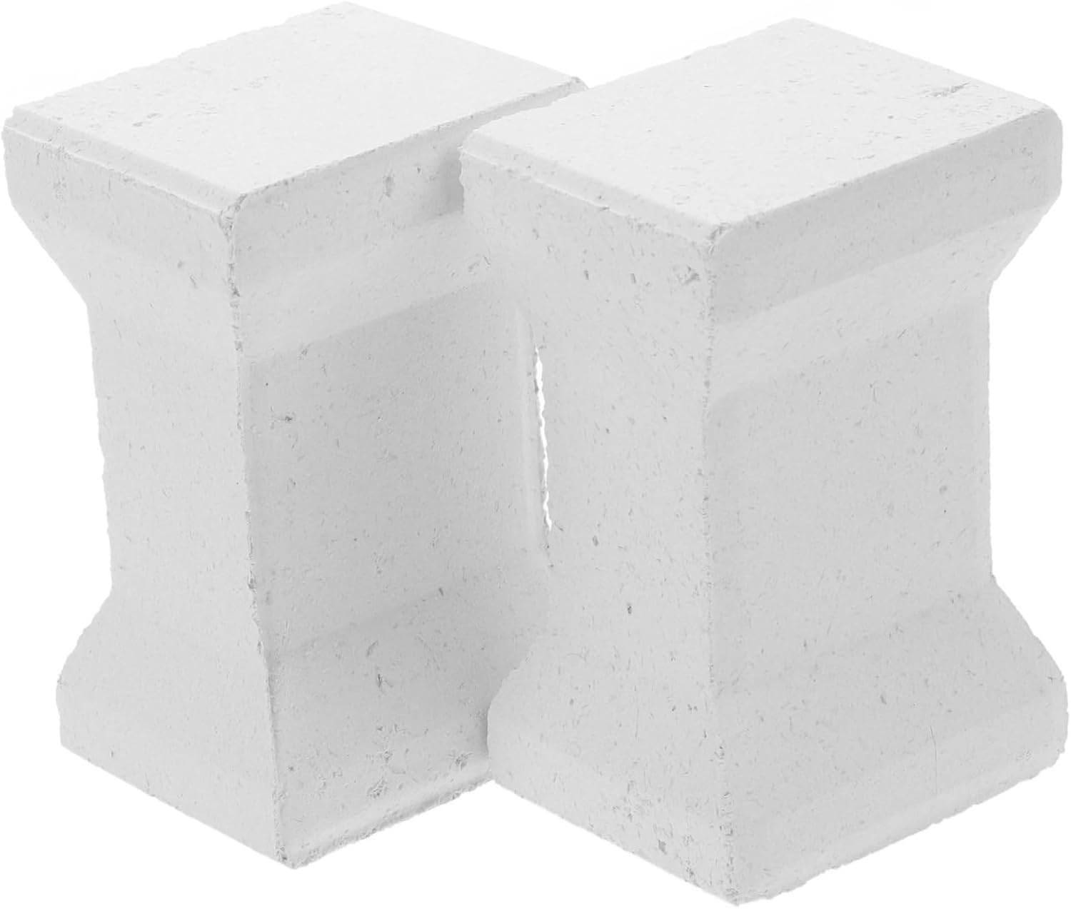 KAILIKETIY 2pcs High-Temperature Resistant Posts for Pottery Firing Carbide Support Pillars for Electric and Gas Kilns Pottery Accessory