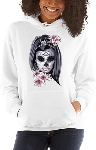 El Dia de Los Muertos Día de las Brujas Ideas para Halloween Disfraz de Mujer Disfraz para Hombre Sudadera Unisex