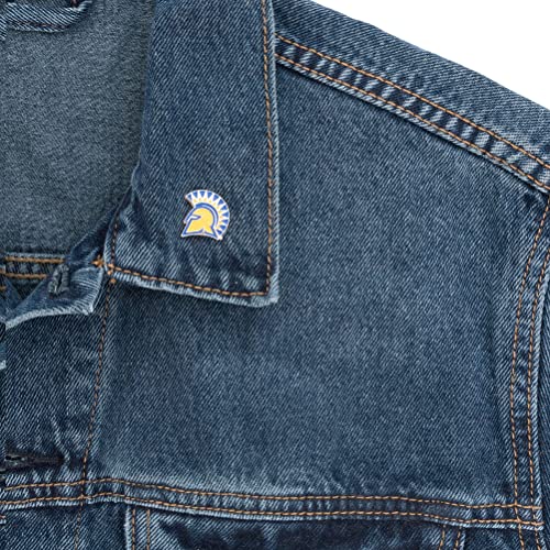 Image of Desert Cactus San Jose State University Lapel Pin SJSU Spartans Made of Metal for Formal Wear, Bag and Hat Jewelry, and Tie Tack (Pin A)