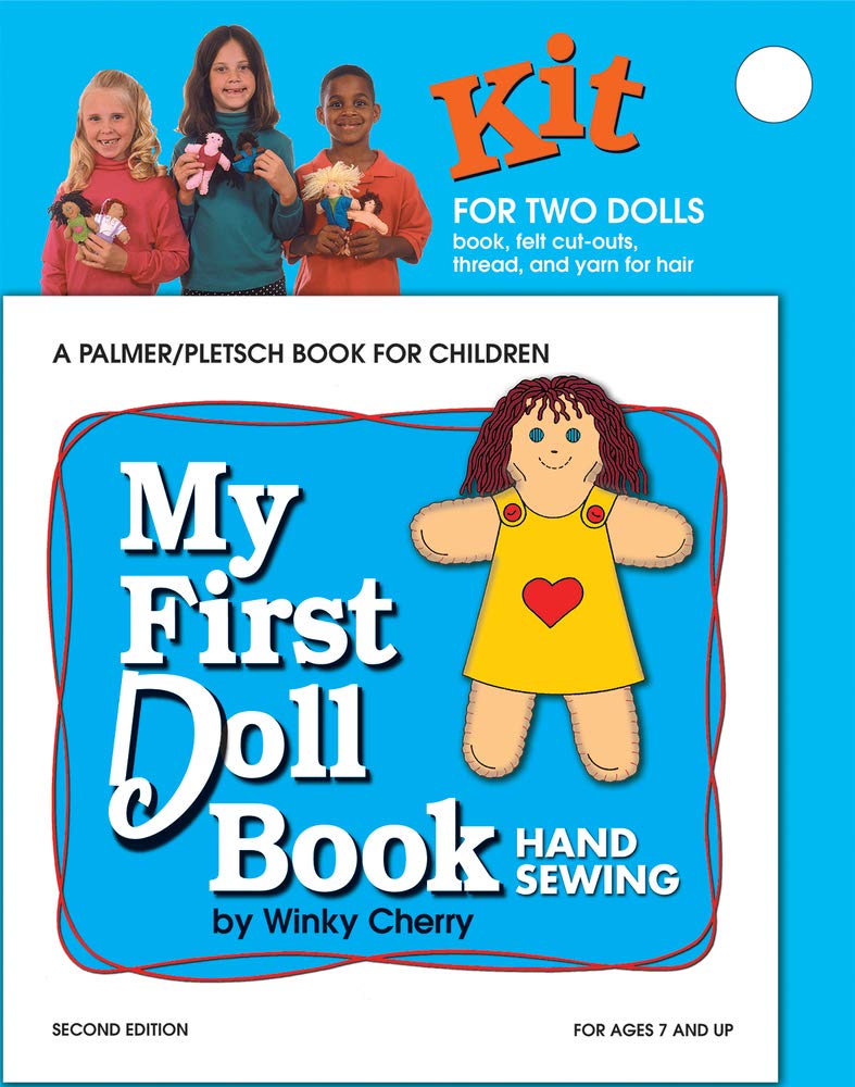 My First Doll Book KIT: Hand Sewing (My First Sewing Book Kit series)