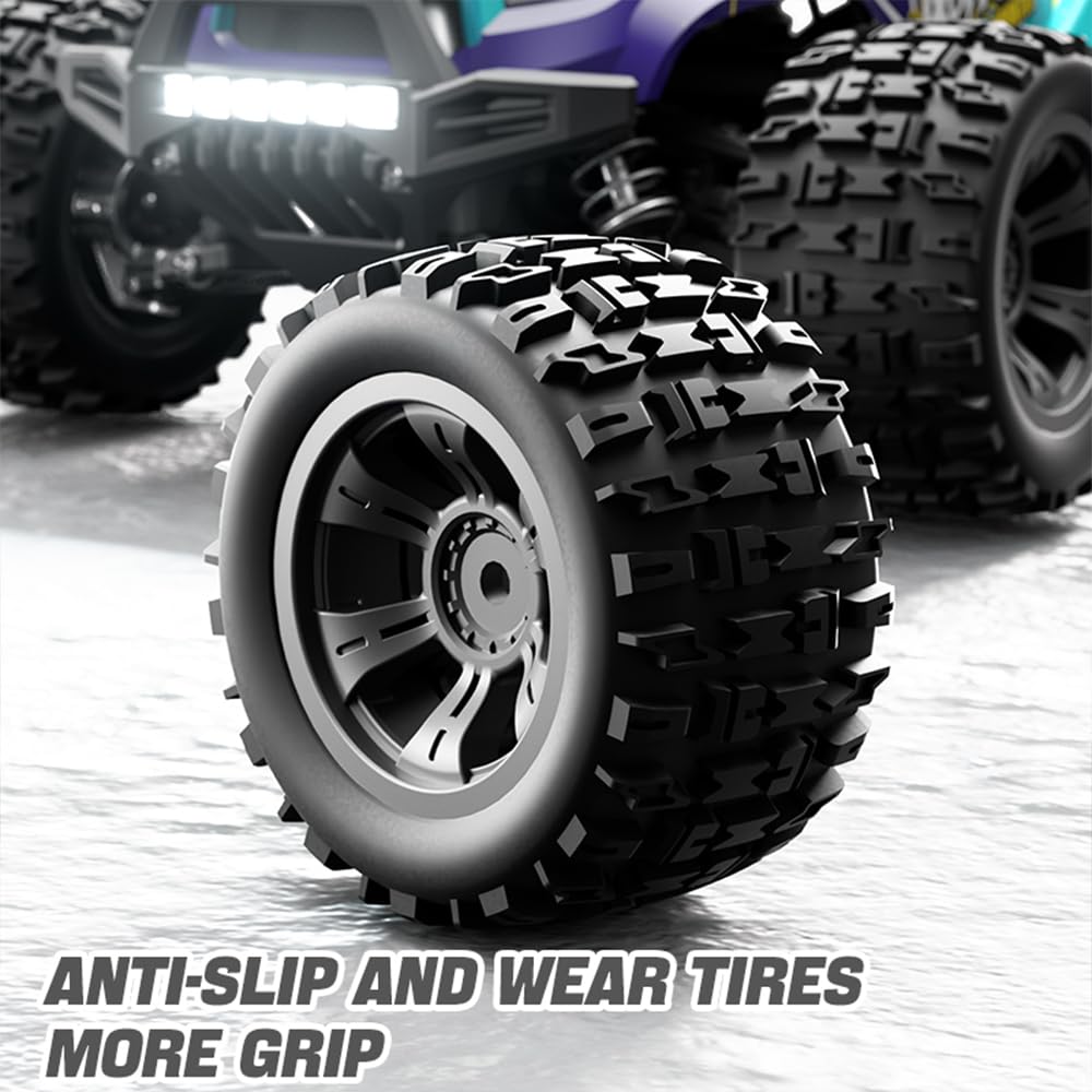 1/18 zdalnie sterowany samochód 40 km/h, RC wysoka prędkość Offroad Drift, silnik ze szczotką węglową 2,4 G, 4WD Off Road Race Buggy, 3 baterie