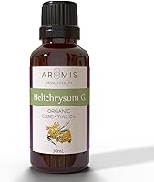 Vista 1 de ArOmis - Aceite esencial orgánico de helicriso gimnocéfalo – Helichrysum G. – Aroma único rico en curcumeno y eugenol – 100% puro y sin diluir – 1.0