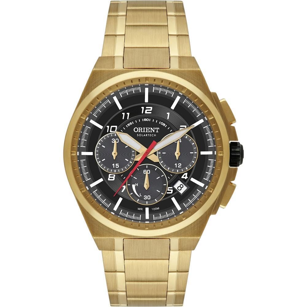 Relógio Orient Masculino Solartech Cronógrafo Mgssc074 G2kx