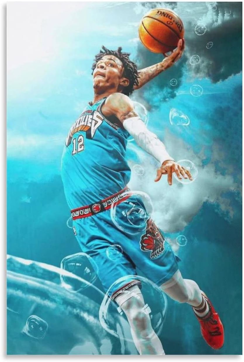 Ja Morant Basketball Player Canvas Art Poster Egypt Ubuy