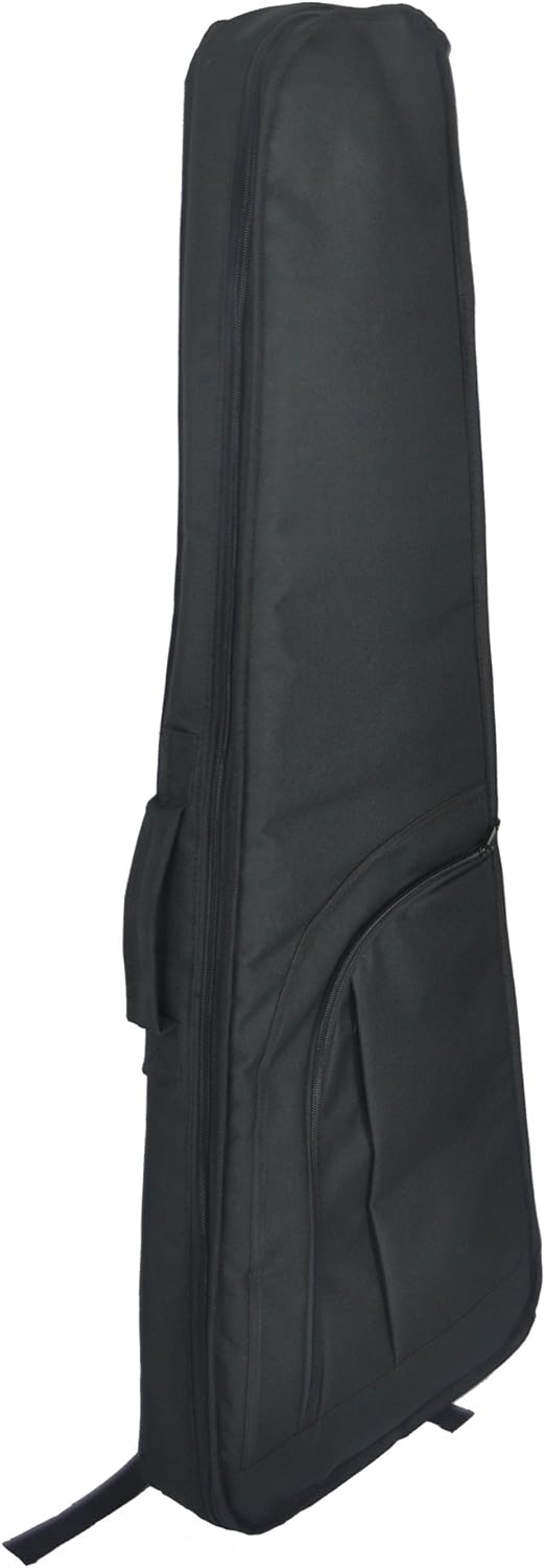 Tosnail Mini Strat Gig Bag - 10mm Padding & Shoulder Strap - Black