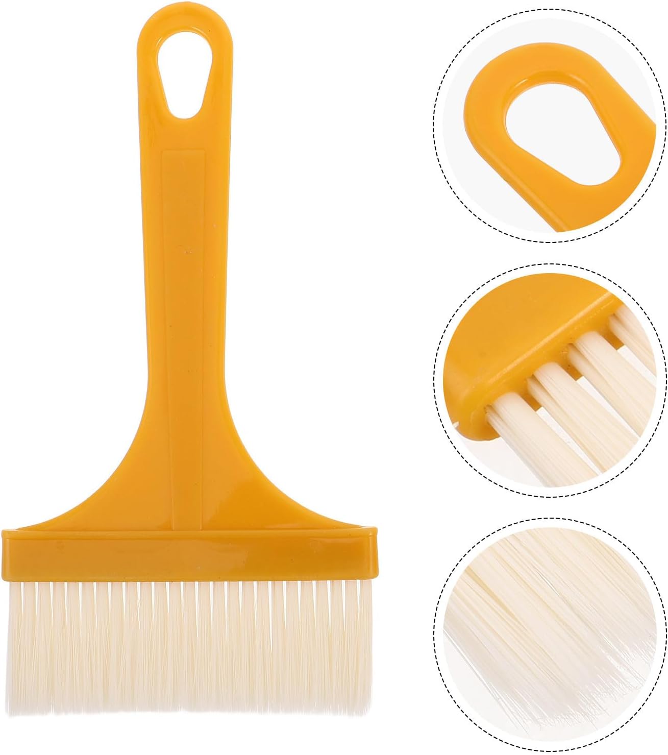 Basting Brush Yellow for Cooking and Baking Plastic 2pcs Bbq Pastry