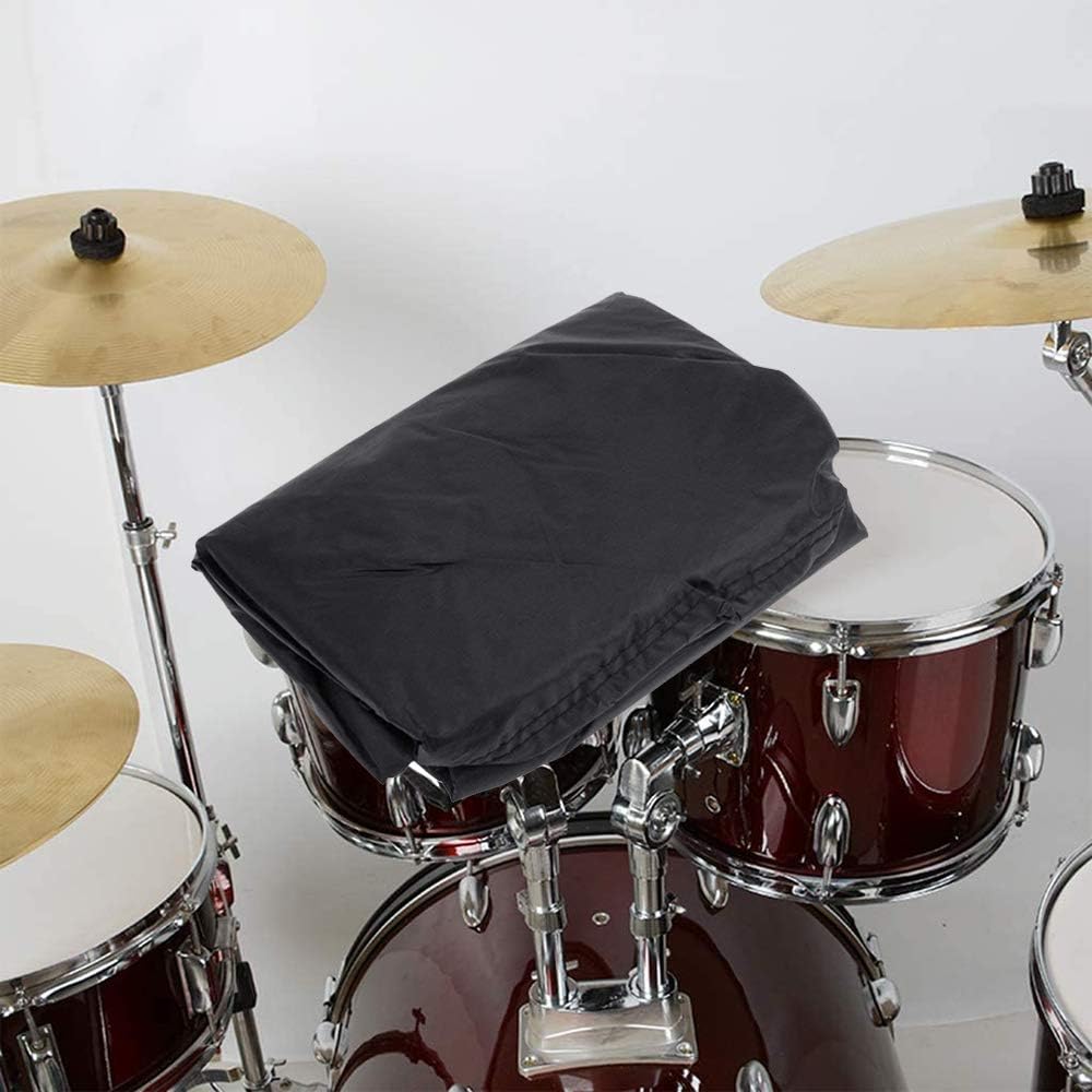 Drum Set Dust Cover 420D Polyester Electronic Drum Kit Water-Resistant Covers UCARE Anti UV Drum Sets Accessories 80" x 108" Drum Protection Drum Set Bags
