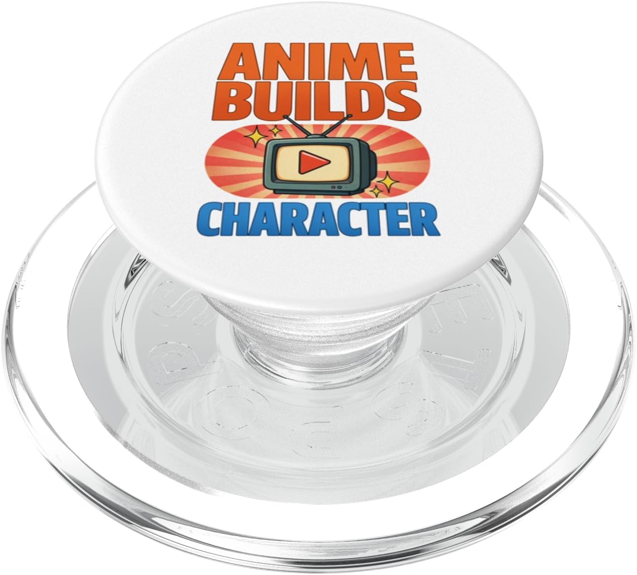 Anime Builds Character Japanese Animation Enthusiast Fans PopSockets PopGrip for MagSafe