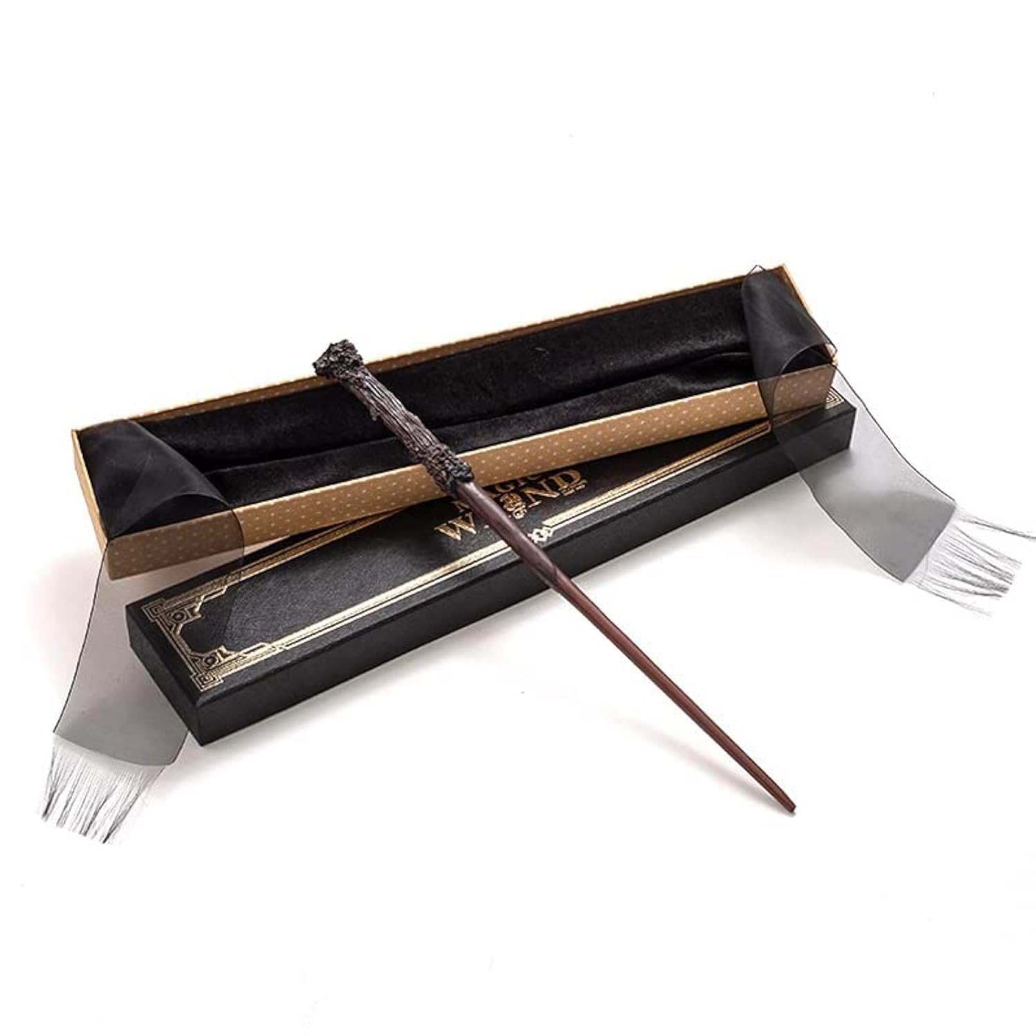 Colsplay Wand Magic Tricks Metal/Iron Core Magic Wands Adult Kid Toys with box-HP